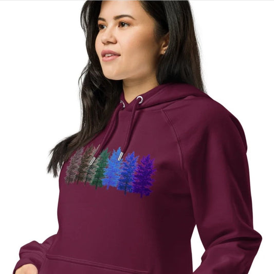 Vibrant Pines Organic Hoodie (3 colors)