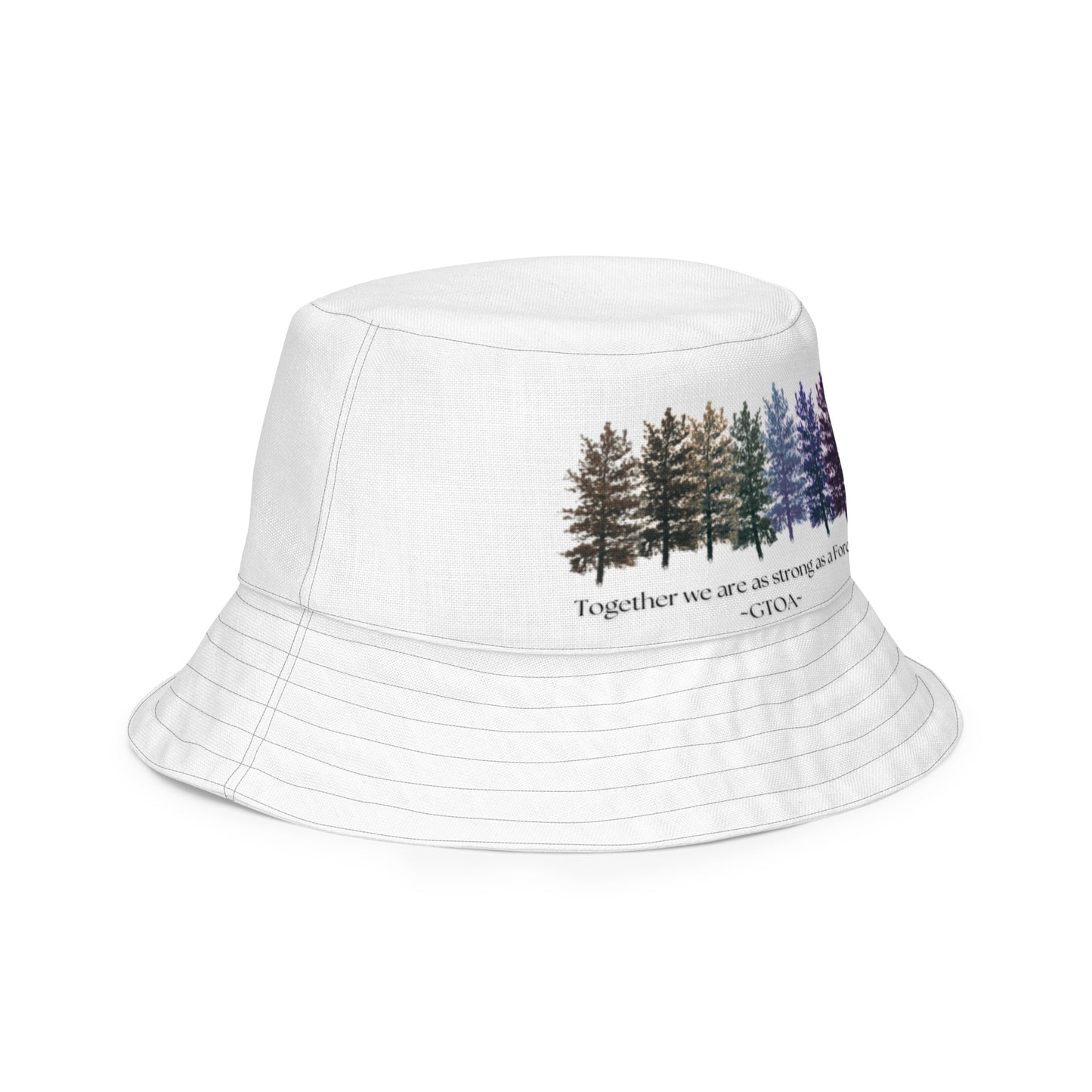 GTOA Forest and Logo Reversible bucket hat