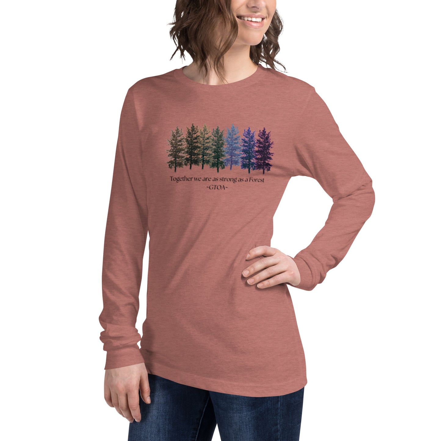 Girl Talk of Age Forest Long Sleeve Tee