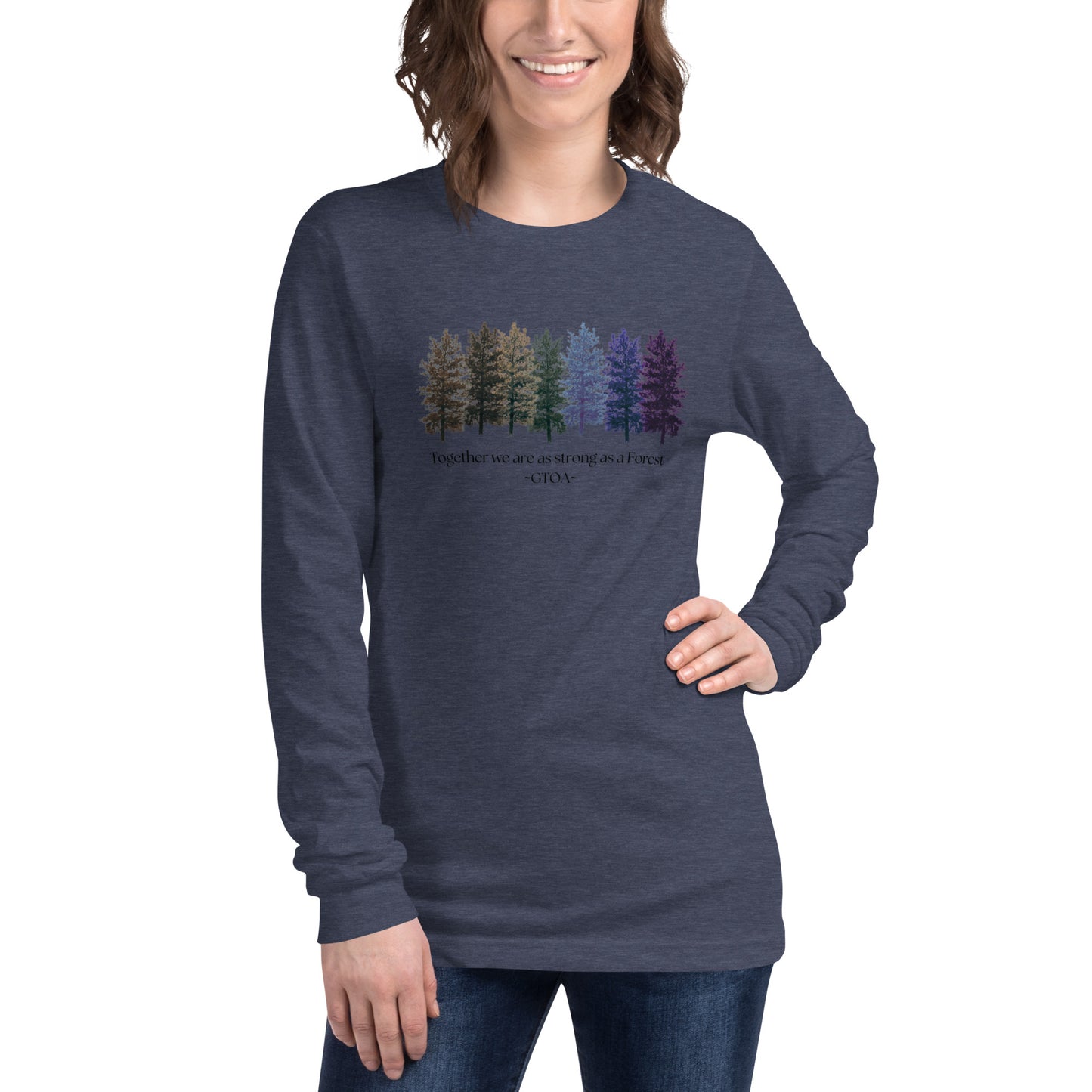 Girl Talk of Age Forest Long Sleeve Tee