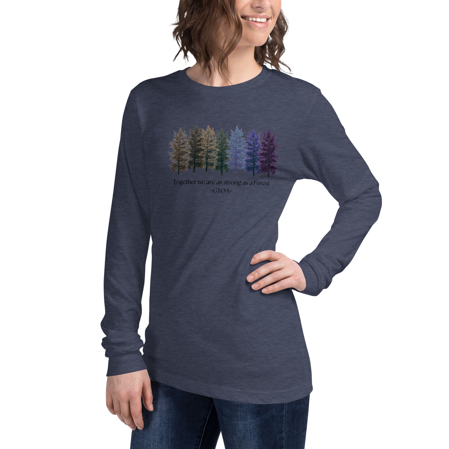 Girl Talk of Age Forest Long Sleeve Tee