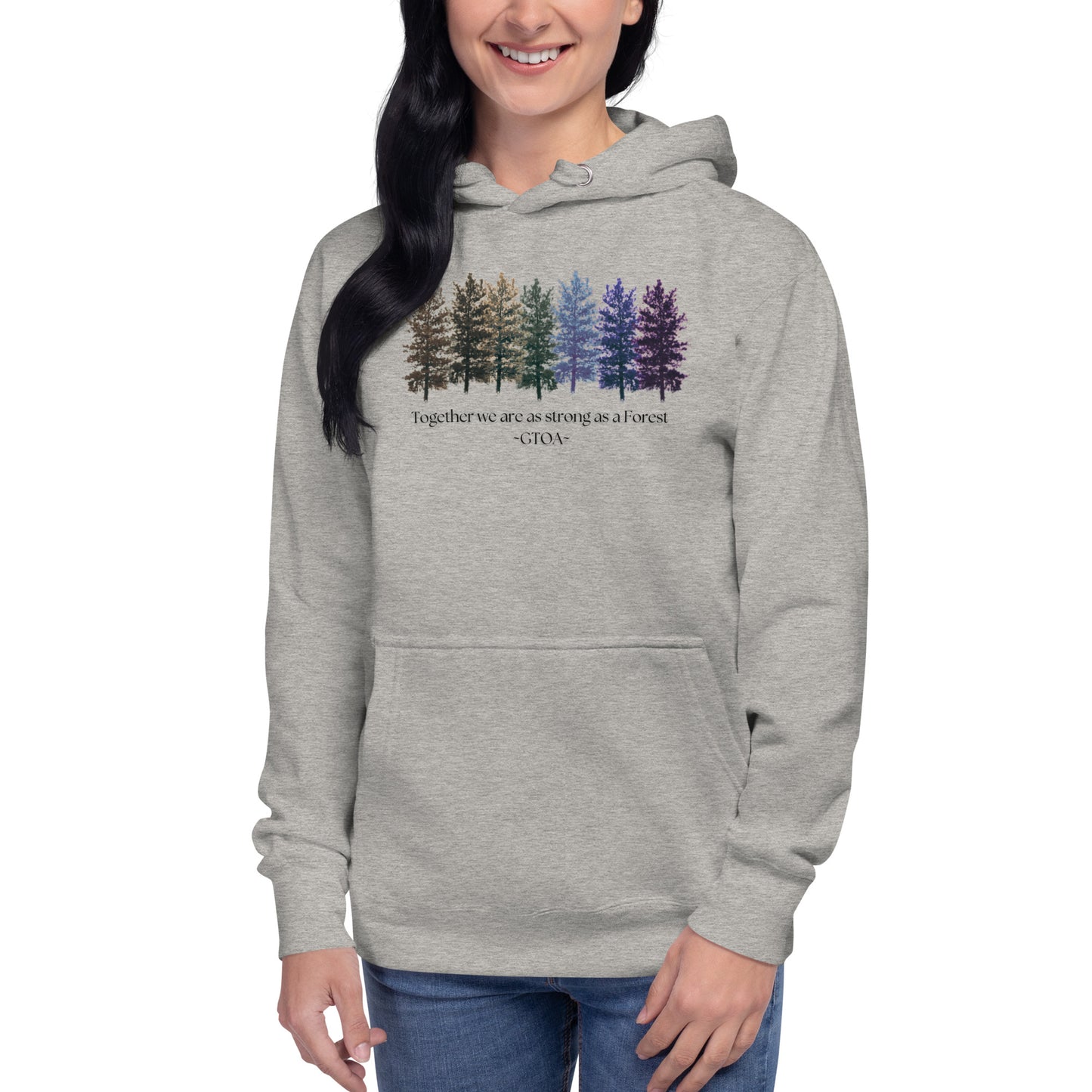 Girl Talk of Age GTOA Forest Hoodie