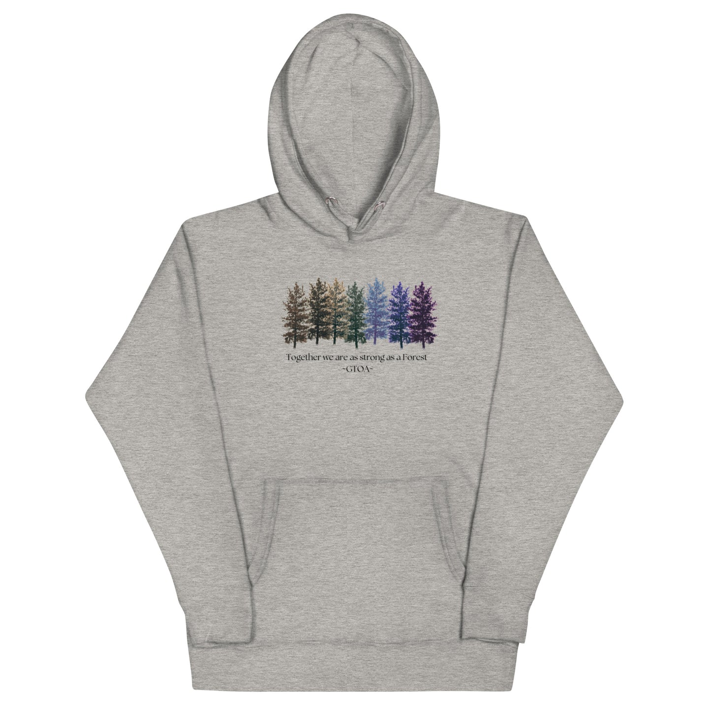 Girl Talk of Age GTOA Forest Hoodie