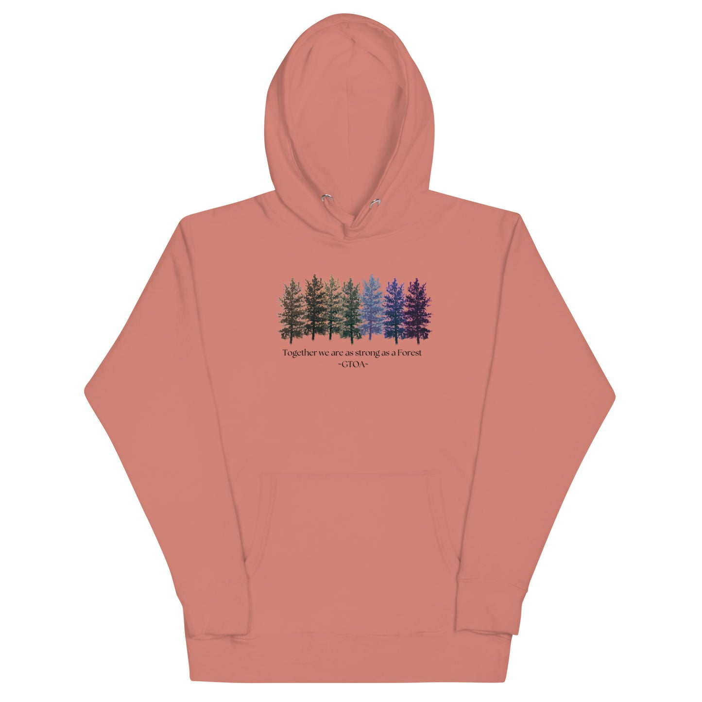 Girl Talk of Age GTOA Forest Hoodie