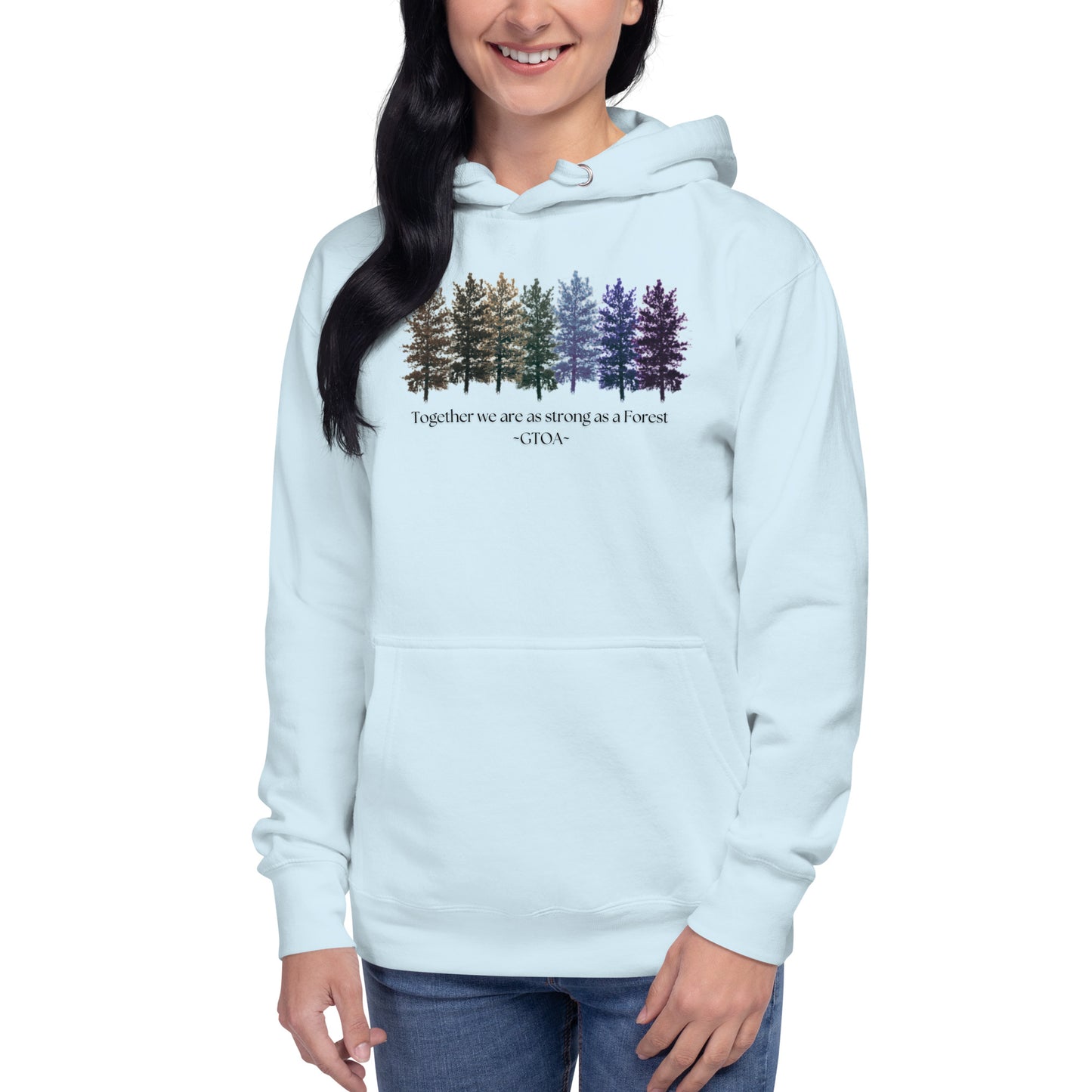 Girl Talk of Age GTOA Forest Hoodie