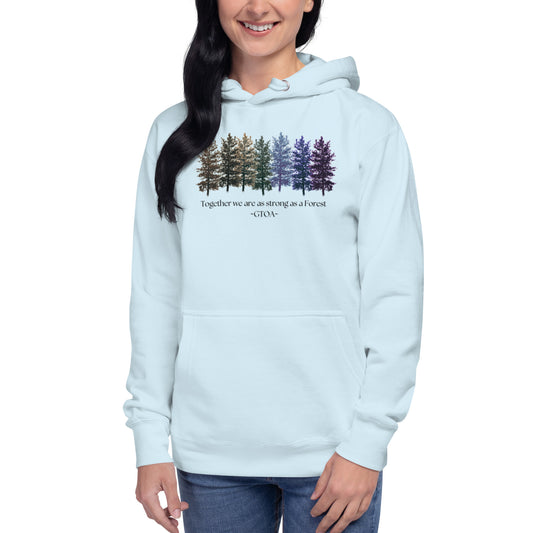 Girl Talk of Age GTOA Forest Hoodie