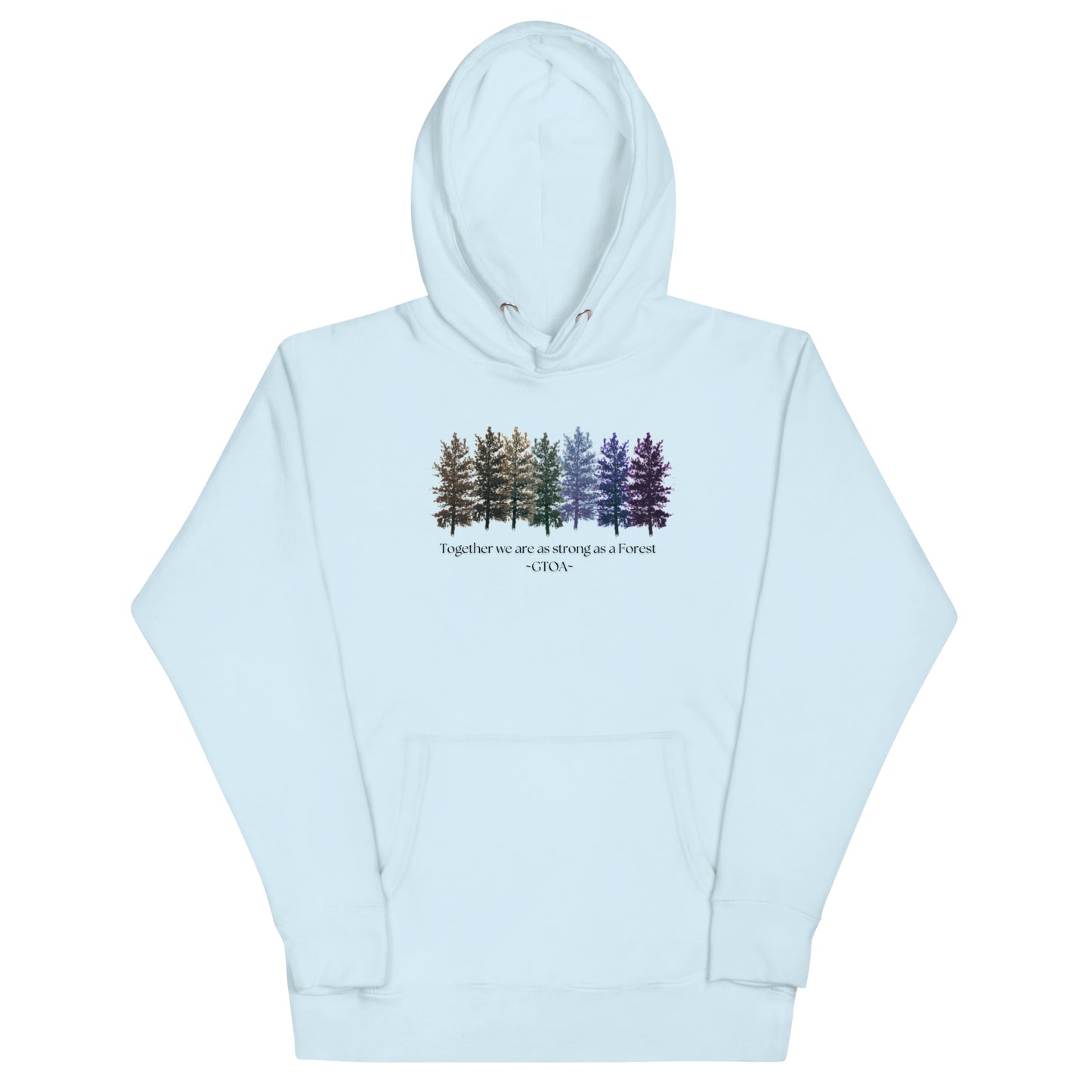 Girl Talk of Age GTOA Forest Hoodie