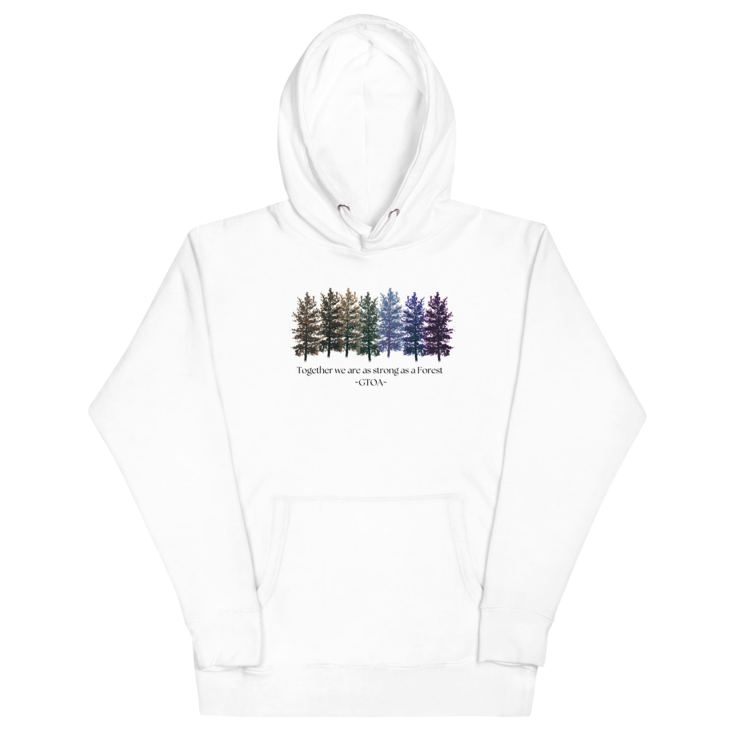 Girl Talk of Age GTOA Forest Hoodie